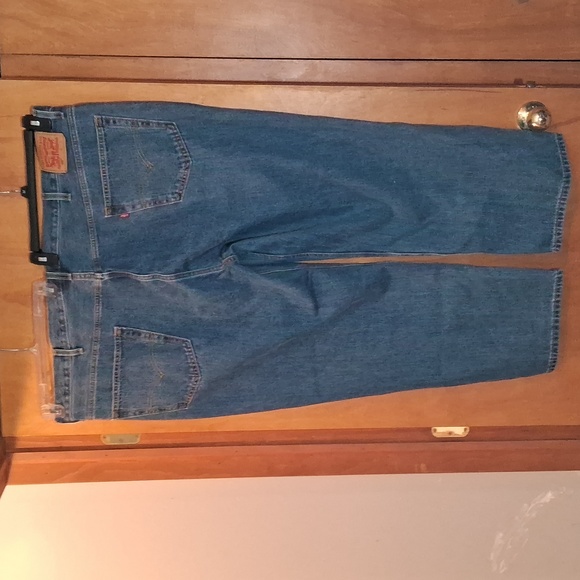 Levis 550 men's size W52 L29 denim jeans - Picture 2 of 5
